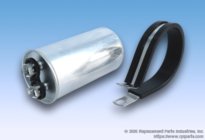 CAPACITOR (50µf, 370 VAC, 50/60 Hz) MIC321