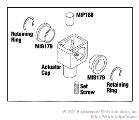 ACTUATOR CAP KIT MIK189