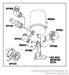 FILL/VENT MANIFOLD KIT MIK202