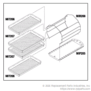 RACK AND TRAY KIT MIK204