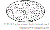 DOOR INSULATOR PAD MIP041 for Midmark M11 Sterilizer