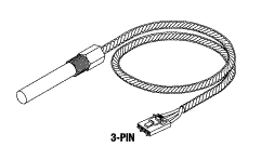 Midmark TEMPERATURE PROBE ASSEMBLY for Older Sterilizers