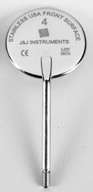 Mouth Mirror, Rhodium #4 - 12 Box