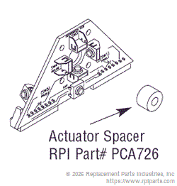 FOOT SWITCH ASSEMBLY (PCB) PCB730