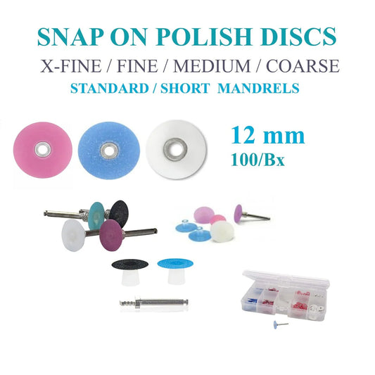 POLISH DISCS KIT  (4 mandrels, 100 discs/ pack)