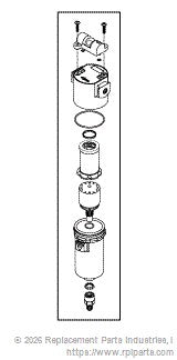 COALESCING FILTER ASSEMBLY (10 oz.)
