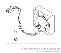 FAN ASSEMBLY (CONTROLLER) AIF158