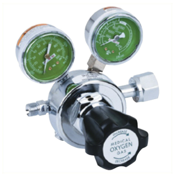 Belmed Oxygen TWO GAUGE ADJUSTABLE PRESSURE Regulator