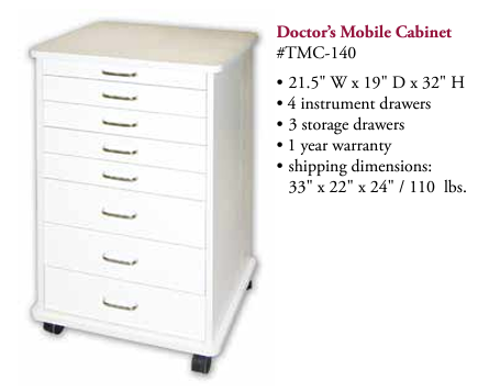 Doctors Mobile Cabinet