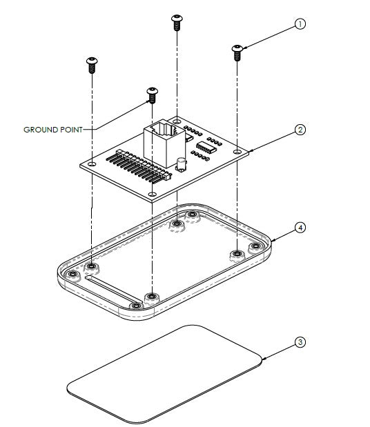 Engle 300T SERIES TRAVERSE TOUCH PAD TOP ASSEMBLY