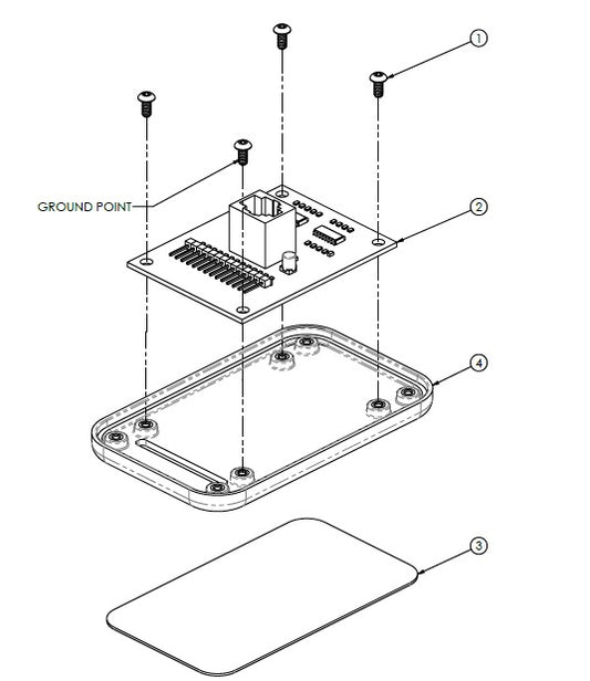 Engle 300T SERIES TRAVERSE TOUCH PAD TOP ASSEMBLY