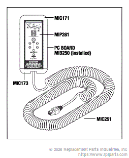 HAND CONTROL (PROGRAMMABLE) MIC280