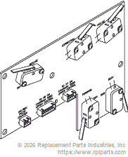 LIMIT SWITCH (PCB) PCB733