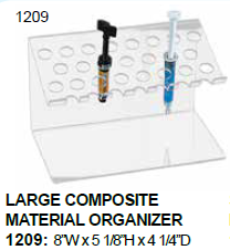 Plasdent ACRYLIC LARGE COMPOSITE MATERIAL ORGANIZER