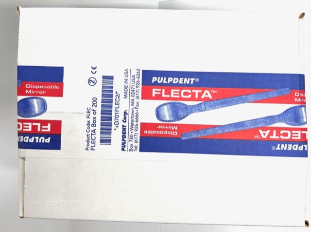 Pulpdent Flecta Mirros - 200/Box