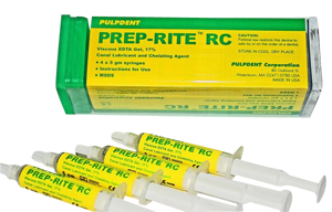 Prep-Rite RC 15% Viscous EDTA Gel 5gm Syringe 4/pk - Pulpdent
