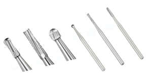 Carbide Burs FG 1/4 10/pk. - Cargus