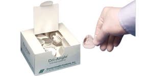 Dri-Angle Silver Small 400/bx - Dental Health Products