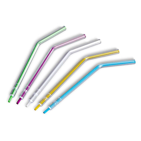 Multicolored Disposable Plastic Air Water Syringe Tips