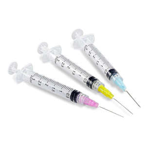 Luer Lock Endo Irrigation Kit 23ga. 3cc Blue Tips 100/bx. - MARK3
