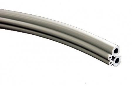 FC Tubing, 4 Hole, Poly Gray