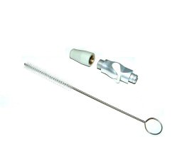 Economy Autoclavable Saliva Ejector w/o Quick Disconnect and Threaded Tip