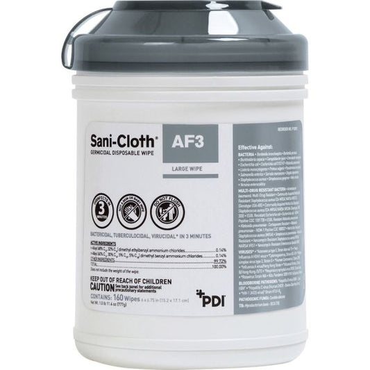 Sani-Cloth AF3 Germicidal Disposable - 12/Case