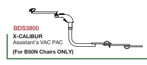 Belmont Evogue Assistant Rear Vacuum for Bel-50 Chair